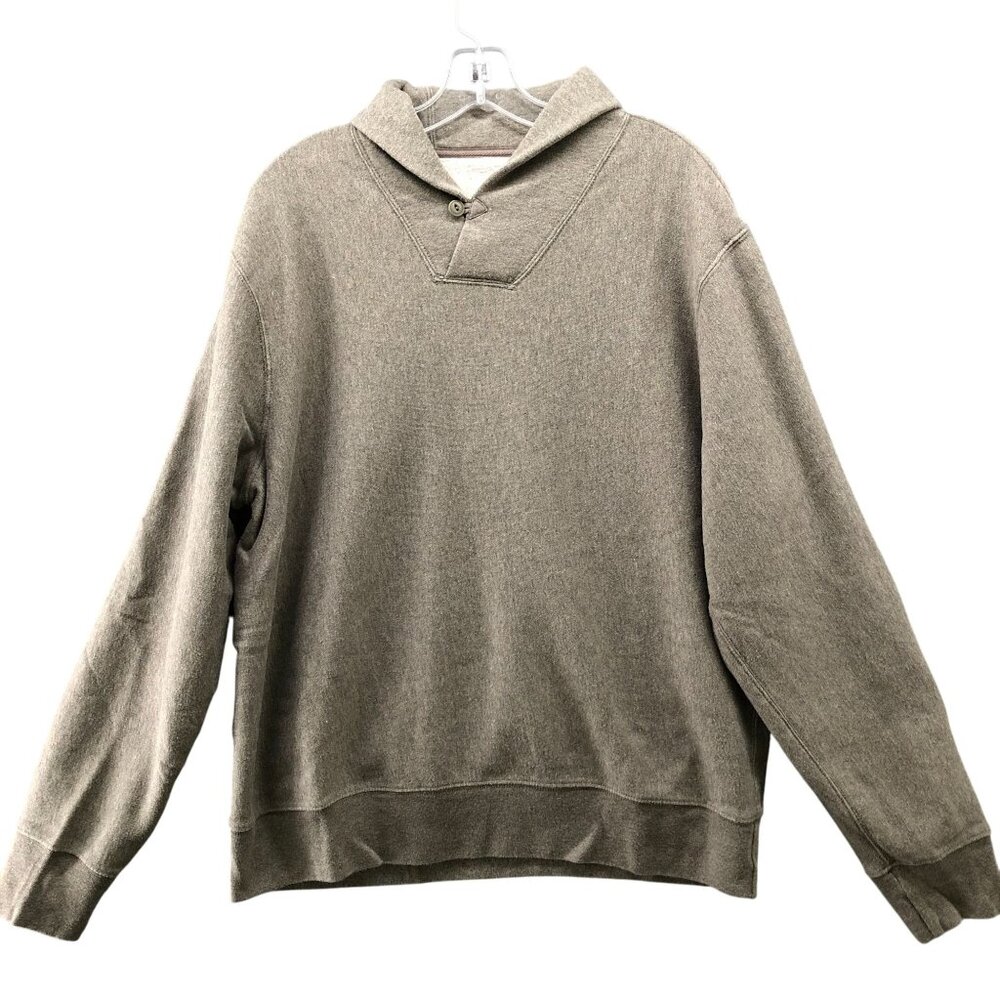 J. Crew Beige Pullover Hoodie